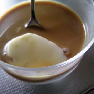 ミルクプリン★キャラメルコーヒーソース